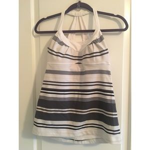 LULULEMON Striped Workout Top